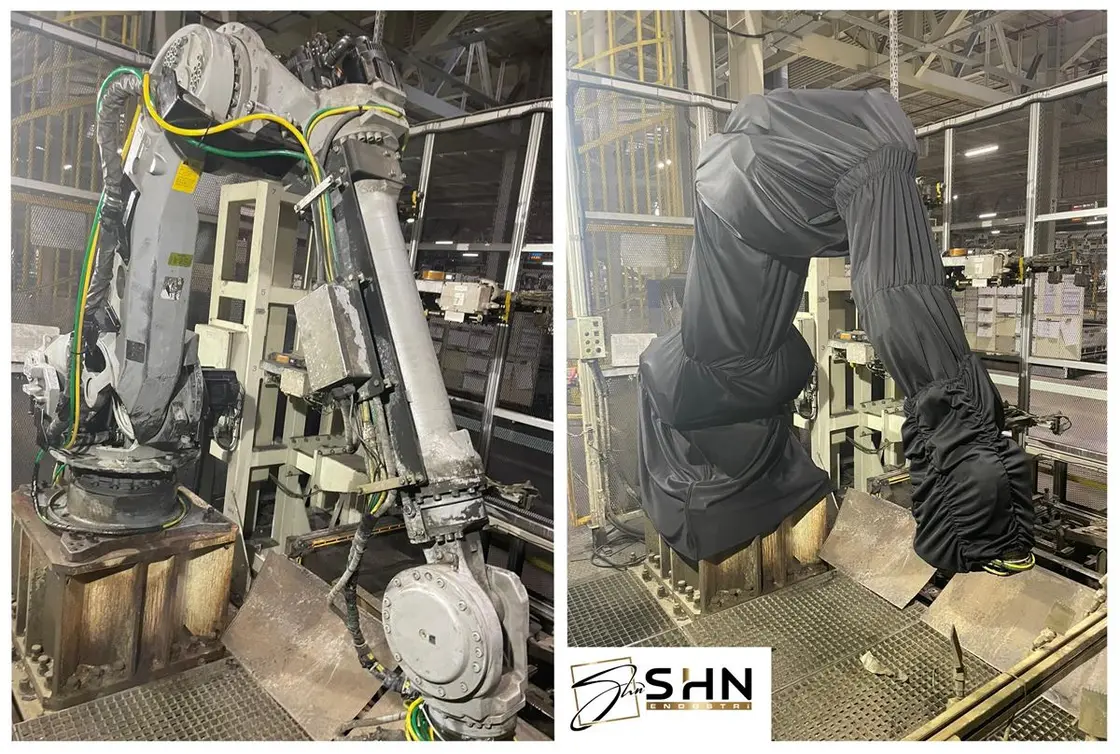 Plazma, Taşlama ve Kesme Robot Kılıfı — SHN Endüstri ürün fotoğrafı